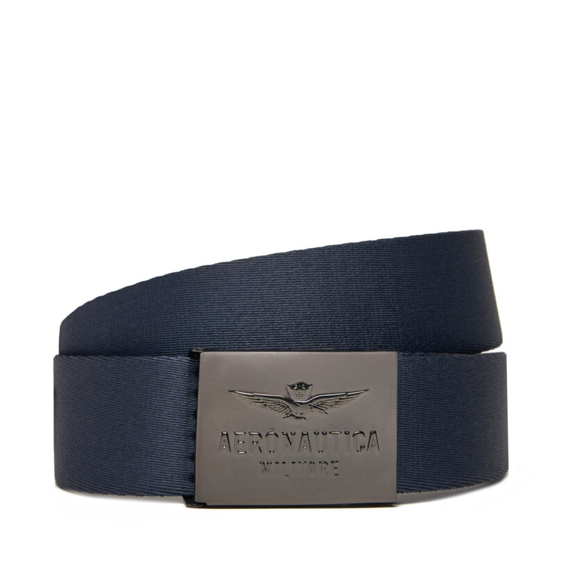 Мъжки колан Aeronautica Militare 251CI299CT3209 Тъмносин цвят на ниска цена