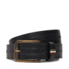 Мъжки колан Aeronautica Militare 252CP0262UPL00274 Черен цвят на ниска цена