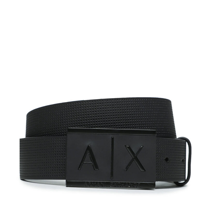 Мъжки колан Armani Exchange 951019 CC507 00020 Черен цвят на ниска цена