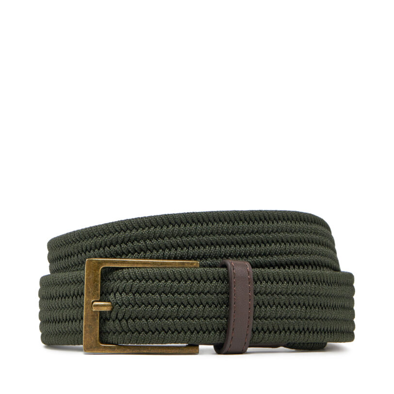 Мъжки колан Barbour Nevis MAC0443OL71 Зелен цвят на ниска цена