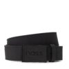 Мъжки колан Boss Icon-S1 50471333 Черен цвят на ниска цена