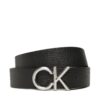 Мъжки колан Calvin Klein Adj Ck Metal Bombe 35Mm K50K509956 Черен цвят на ниска цена