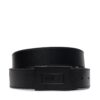 Мъжки колан Calvin Klein Adj/Rev Formal Plaque 35Mm K50K511561 Черен цвят на ниска цена