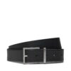 Мъжки колан Calvin Klein Casual Adj. Belt 3.5Cm K50K504301 Черен цвят на ниска цена