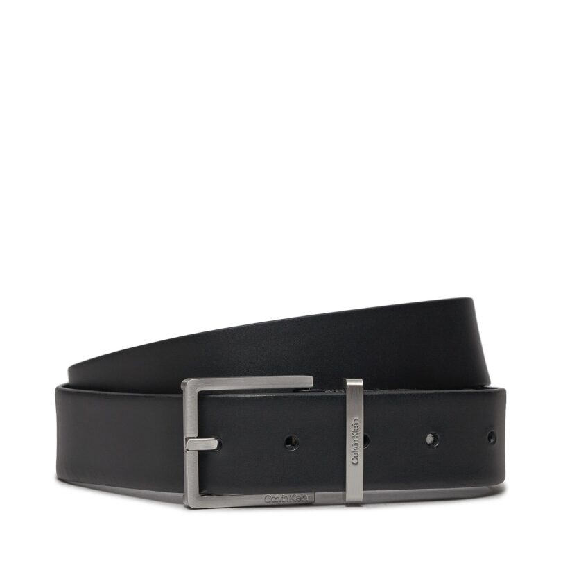 Мъжки колан Calvin Klein Casual Adj. Belt 3.5Cm K50K504301 Черен цвят на ниска цена