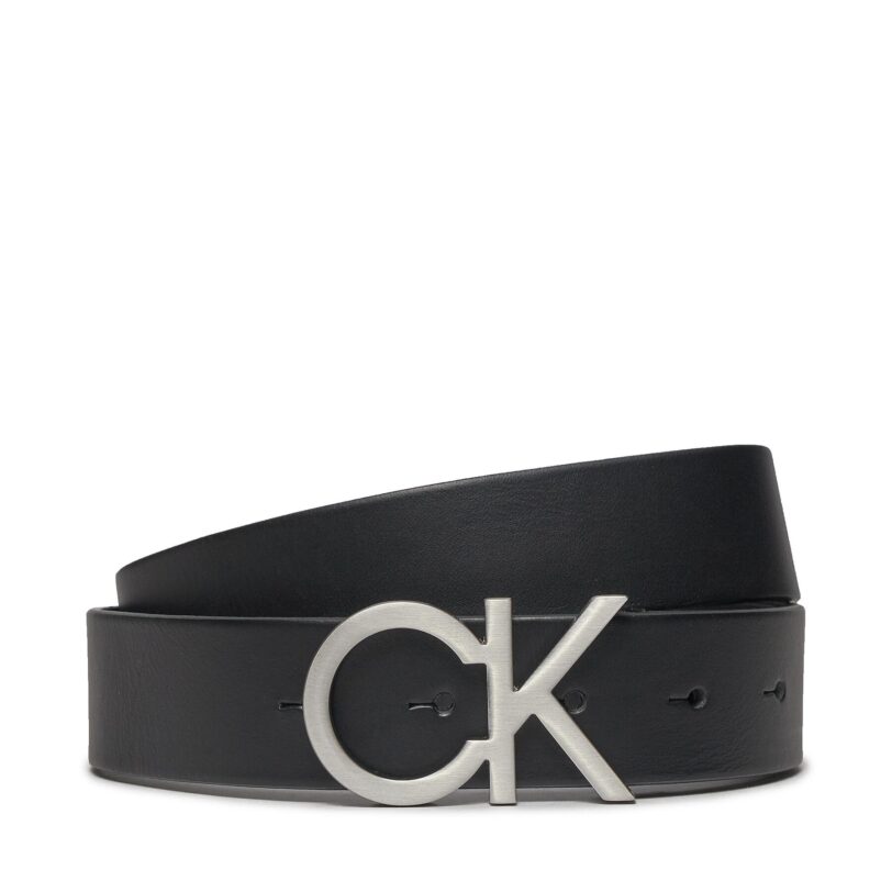 Мъжки колан Calvin Klein Ck Buckle Belt 35Mm K50K506849 Черен цвят на ниска цена