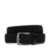 Мъжки колан Calvin Klein Ck Casual Elastic Braided 35Mm K50K512839 Черен цвят на ниска цена