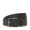 Мъжки колан Calvin Klein Jeans Classic Flat 35Mm LV04G7022G Черен цвят на ниска цена