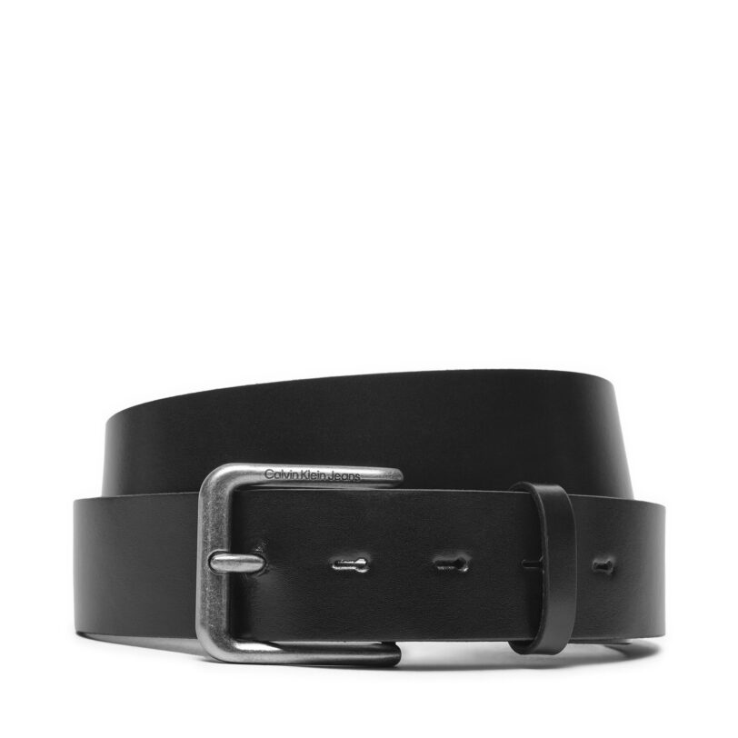 Мъжки колан Calvin Klein Jeans Gift Classic Belt K50K512102 Черен цвят на ниска цена