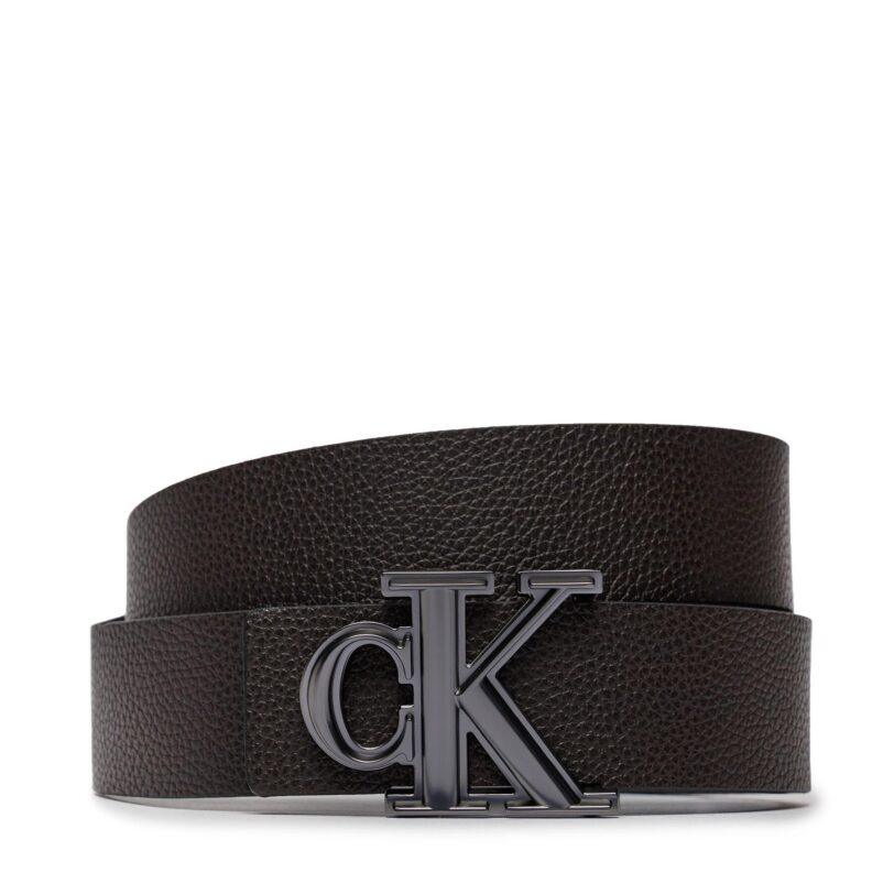 Мъжки колан Calvin Klein Jeans Gift Prong Harness Lthr Belt35Mm K50K511516 Черен цвят на ниска цена