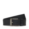 Мъжки колан Calvin Klein Jeans J 4Cm Ckj Belt K50K510065 Черен цвят на ниска цена