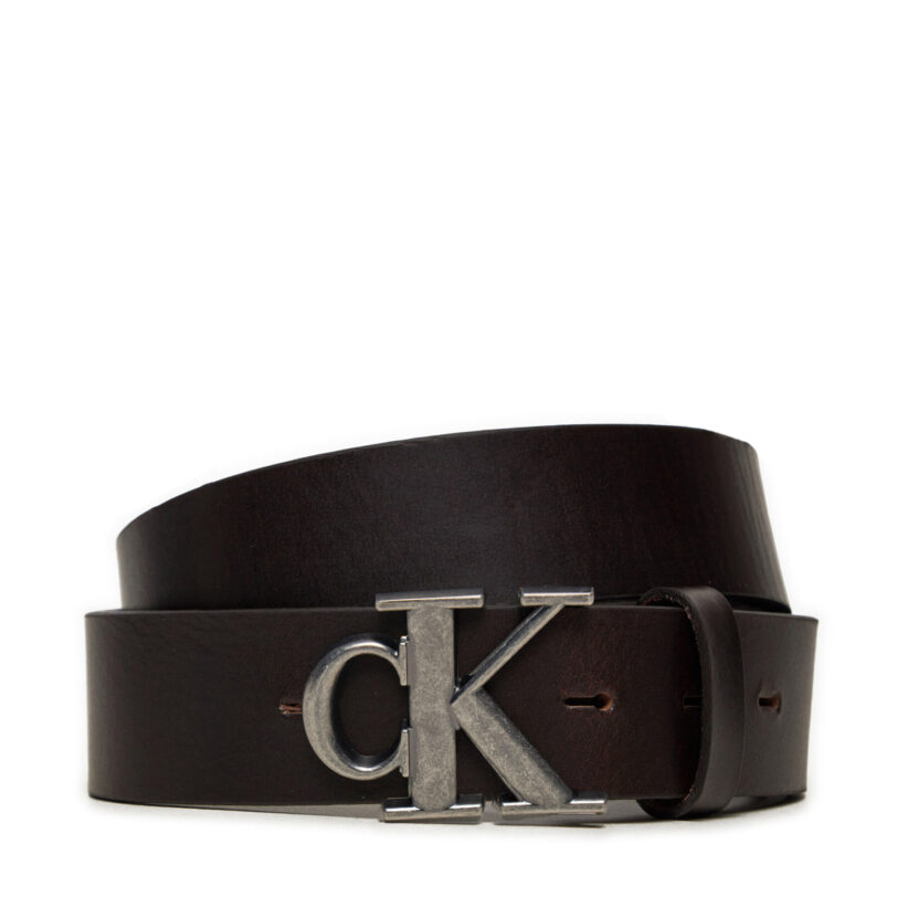 Мъжки колан Calvin Klein Jeans K50K512068 Кафяв цвят на ниска цена