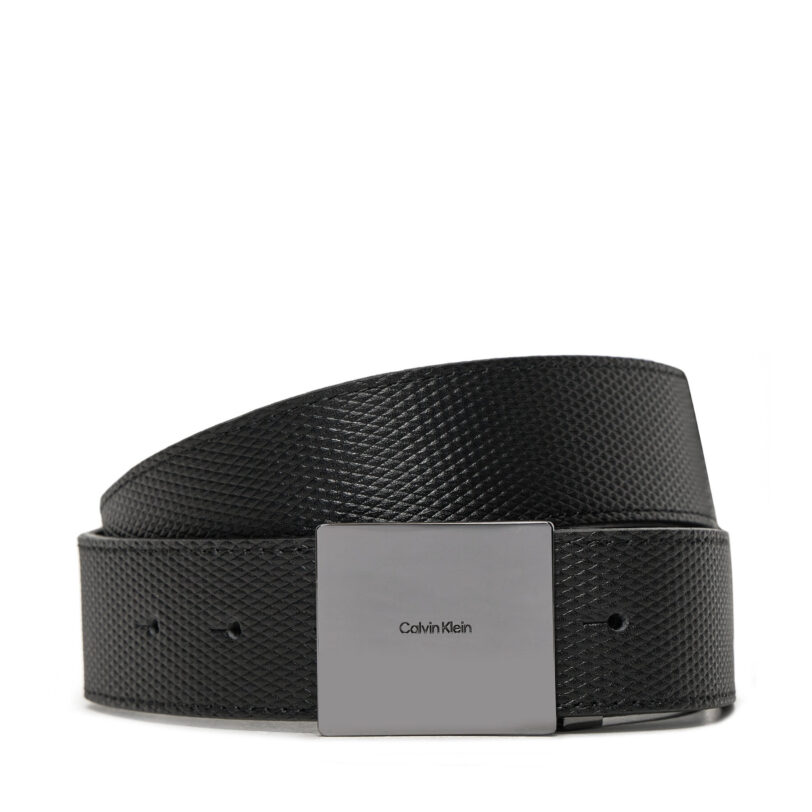 Мъжки колан Calvin Klein K50K512658 Черен цвят на ниска цена