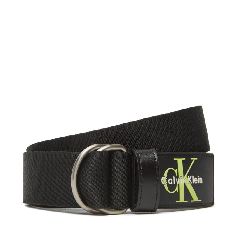 Мъжки колан Calvin Klein Tech Utility Webbing Belt 35Mm LV04G7034G Черен цвят на ниска цена