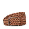 Мъжки колан Calvin Klein Warmth Braided Suede 35Mm K50K512841 Кафяв цвят на ниска цена