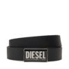 Мъжки колан Diesel X09945PR227 Черен цвят на ниска цена