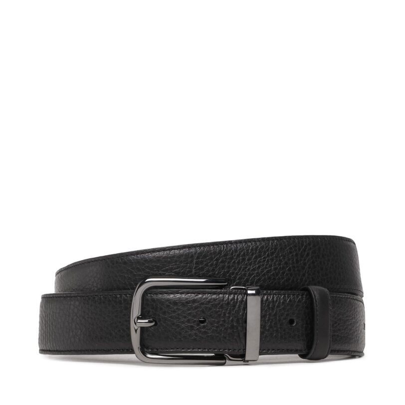 Мъжки колан Emporio Armani Y4S546 Y233J 88001 Черен цвят на ниска цена