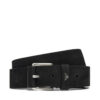 Мъжки колан Emporio Armani Y4S652 YQ94G 80001 Черен цвят на ниска цена
