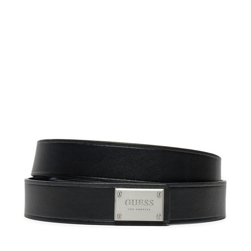 Мъжки колан Guess BMMPSL P4430 Черен цвят на ниска цена