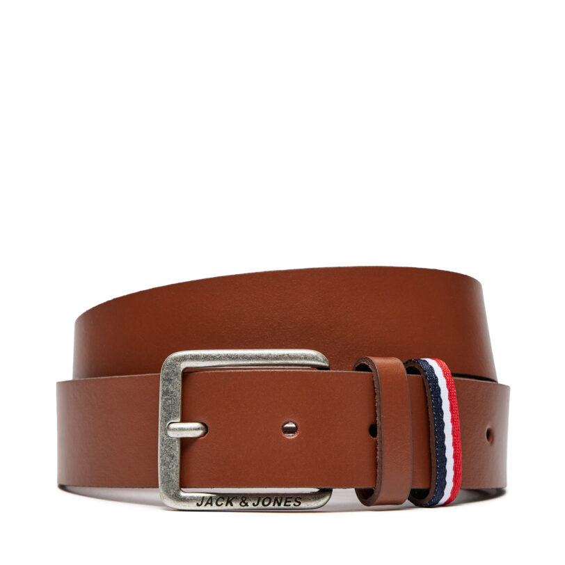 Мъжки колан Jack&Jones Espo 12219179 Кафяв цвят на ниска цена