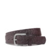 Мъжки колан Jack&Jones Jacharry Belt Noos 12120697 Кафяв цвят на ниска цена