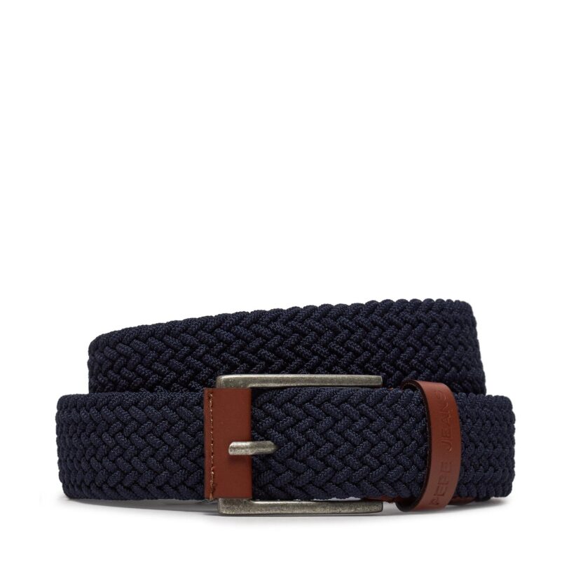 Мъжки колан Pepe Jeans Dylan Belt PM021023 Тъмносин цвят на ниска цена