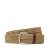 Мъжки колан Polo Ralph Lauren 35Mm Braid Stretch 405666041004 Кафяв цвят на ниска цена