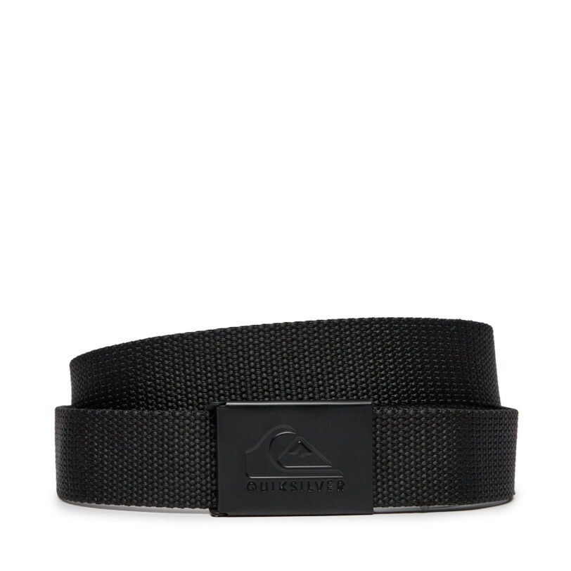 Мъжки колан Quiksilver EQYAA03958 Черен цвят на ниска цена
