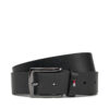 Мъжки колан Tommy Hilfiger Denton 3.5 Ext AM0AM13536 Черен цвят на ниска цена