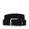Мъжки колан Tommy Hilfiger Denton Elastic 3.5 AM0AM13354 Черен цвят на ниска цена