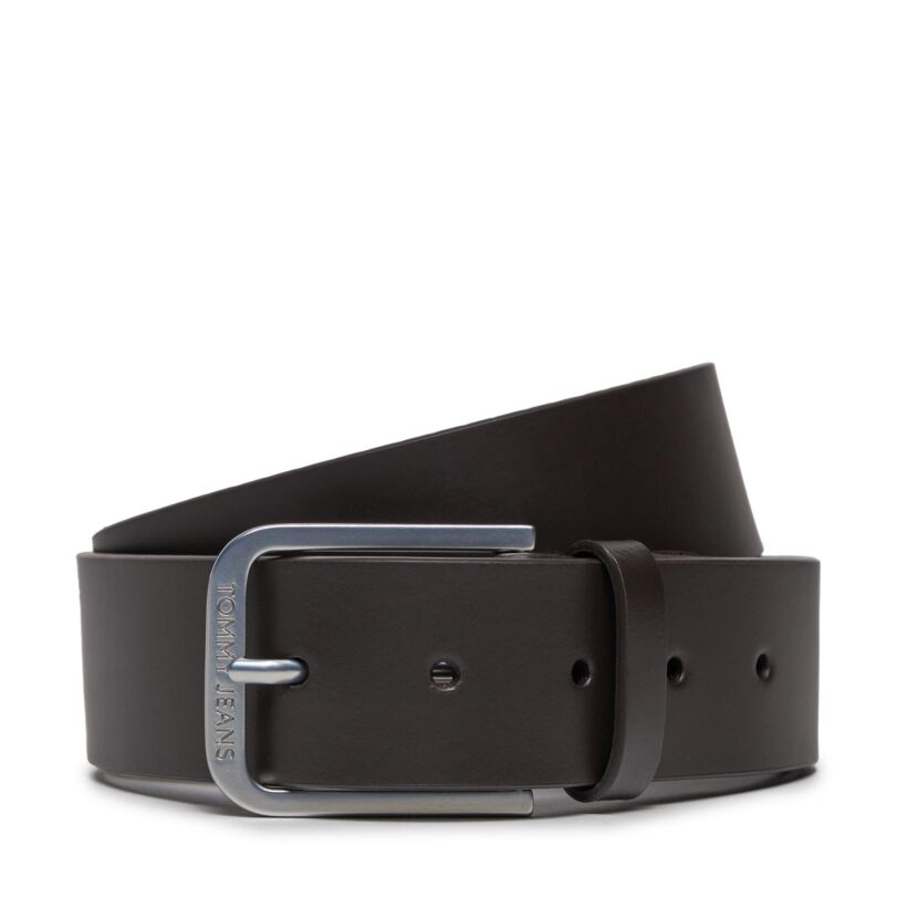 Мъжки колан Tommy Hilfiger Tjm Adj. Belt 4.0 AM0AM12270 Кафяв цвят на ниска цена