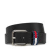 Мъжки колан Tommy Jeans Ryan 3.5 AM0AM13415 Черен цвят на ниска цена