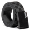 Мъжки колан Vans Deppster II Web VN0A31J1BA51 Черен цвят на ниска цена