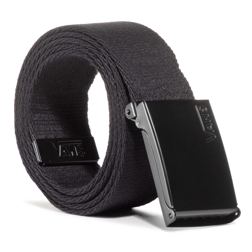 Мъжки колан Vans Deppster II Web VN0A31J1BLK1 Черен цвят на ниска цена