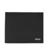 Мъжки портфейл BOSS 50546139 Черен цвят на ниска цена