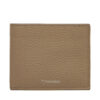 Мъжки портфейл Calvin Klein Ck Leather Billfold W Zip Coin LV04D1028G Бежов цвят на ниска цена