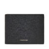 Мъжки портфейл Calvin Klein Epi Ck Trifold 10Cc W/Coin K50K512863 Черен цвят на ниска цена