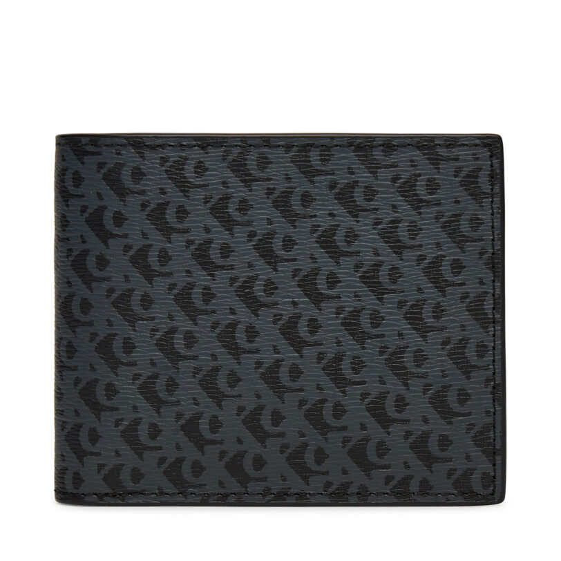 Мъжки портфейл Calvin Klein Jeans Matte Billfold W/Coin LV04G1066G Черен цвят на ниска цена
