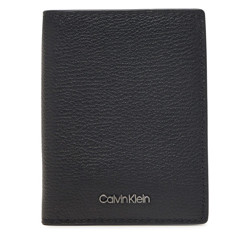 Мъжки портфейл Calvin Klein Modern Business Bifold 10Cc K50K512927 Черен цвят на ниска цена