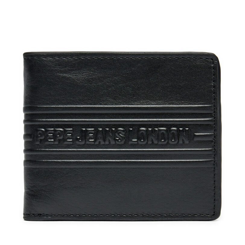Мъжки портфейл Pepe Jeans PM070386 Черен цвят на ниска цена