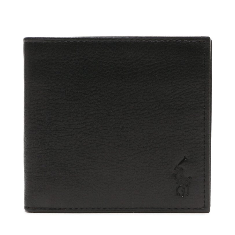 Мъжки портфейл Polo Ralph Lauren 405914235002 Черен цвят на ниска цена