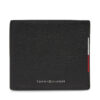 Мъжки портфейл Tommy Hilfiger Central Cc And Coin AM0AM13514 Черен цвят на ниска цена