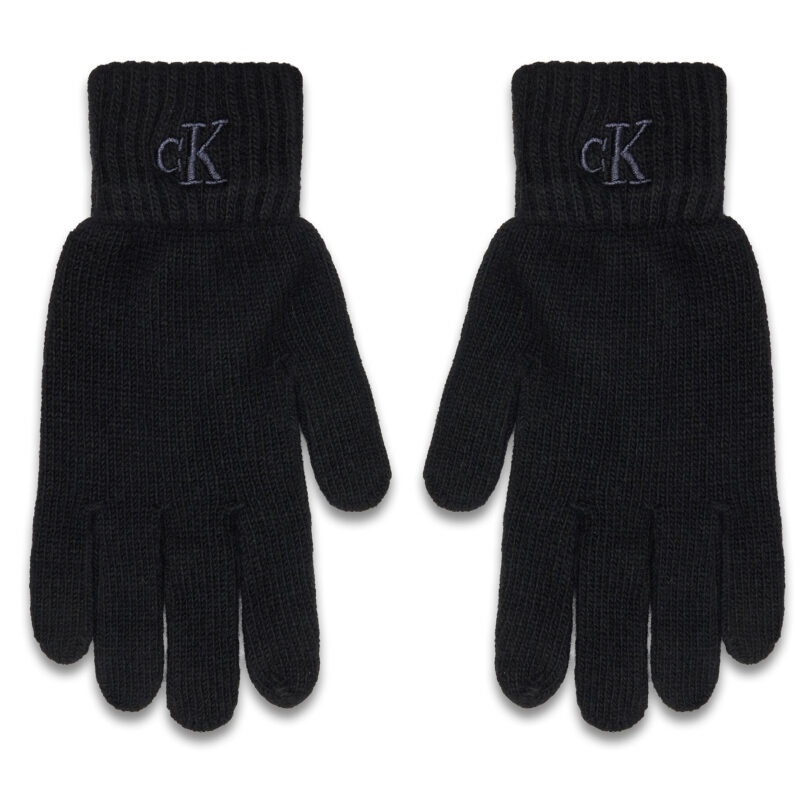 Мъжки ръкавици Calvin Klein K50K512462 Черен цвят на ниска цена