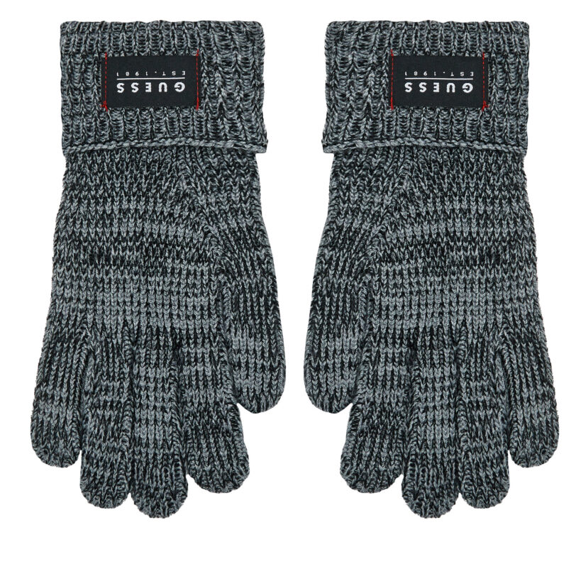Мъжки ръкавици Guess AM9335 POL02 Черен цвят на ниска цена