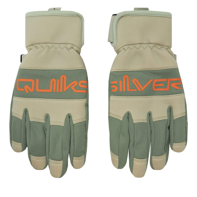 Мъжки ръкавици Quiksilver EQYHN03198 Зелен цвят на ниска цена