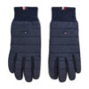 Мъжки ръкавици Tommy Hilfiger Th Established Mix Nylon Gloves AM0AM07884 Тъмносин цвят на ниска цена