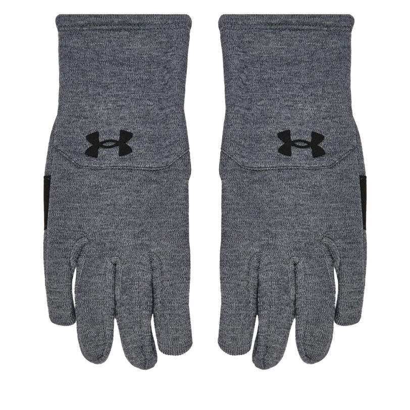 Мъжки ръкавици Under Armour UA Storm Fleece Gloves 1365958-025 Сив цвят на ниска цена