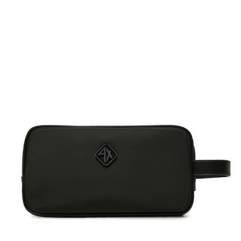 Несесер Armani Exchange XM000108 AF12099 MB066 Черен цвят на ниска цена