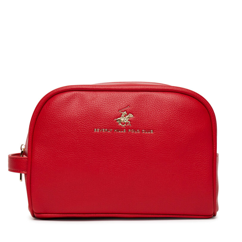 Несесер Beverly Hills Polo Club BHPC-U1-004-SS25 Червен цвят на ниска цена