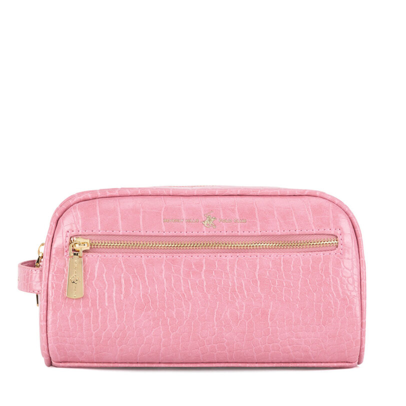 Несесер Beverly Hills Polo Club BHPC-W1-001-AW24 Розов цвят на ниска цена